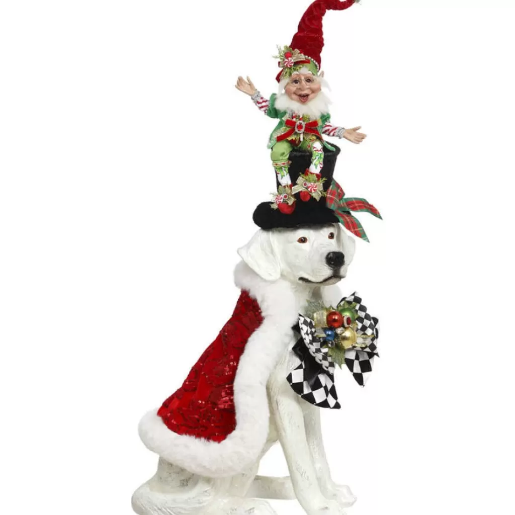 Mark Roberts 51-06044 Christmas Dog With Elf Best Sale