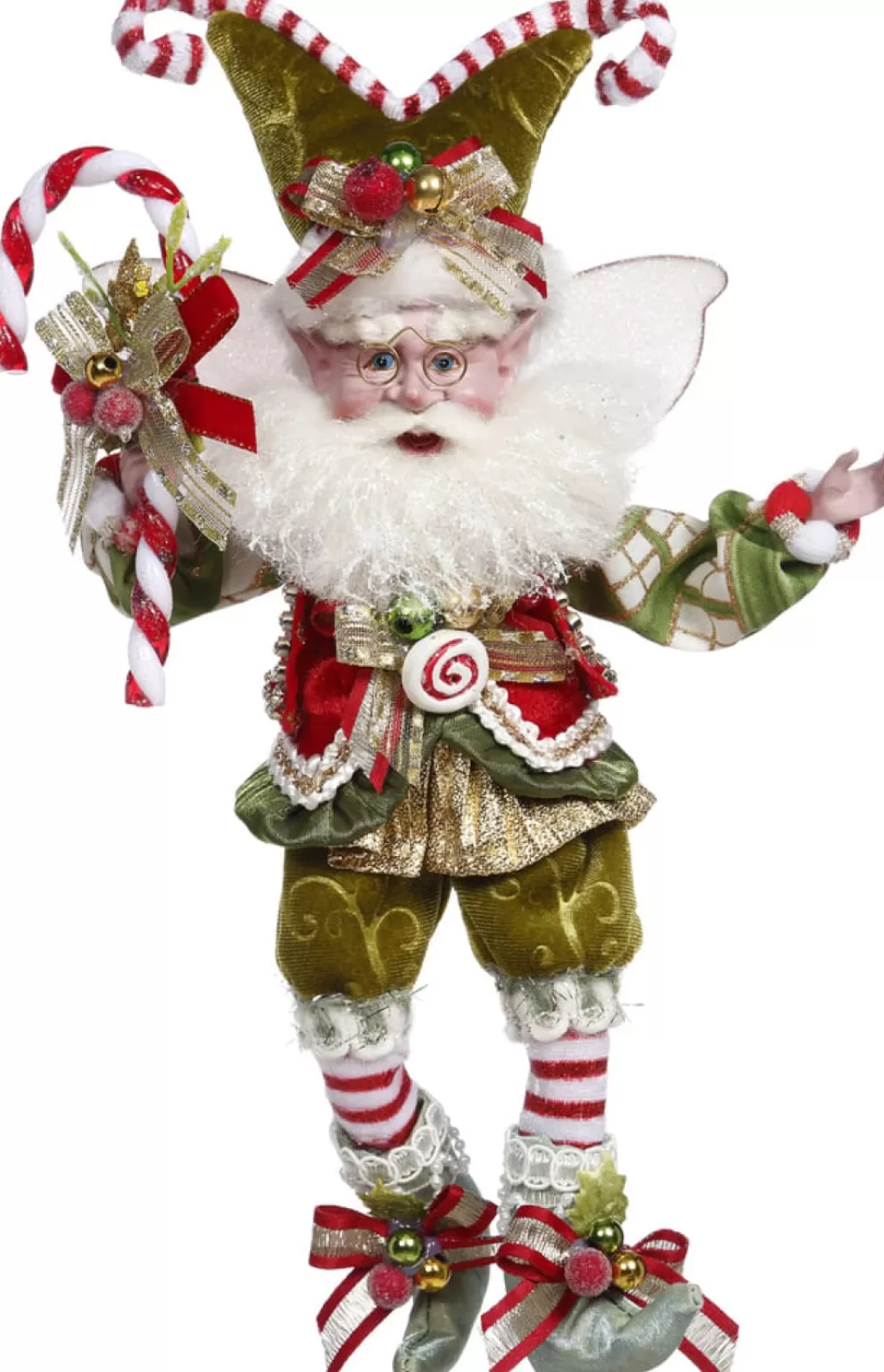 Mark Roberts 51-16392 Candy Cane Dreams Santa Fairy Small Cheap