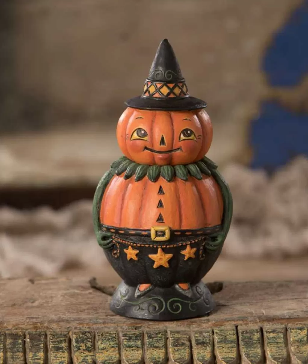 Bethany Lowe Jp0382 - Pumpkin Pete Spooks Jar Sale