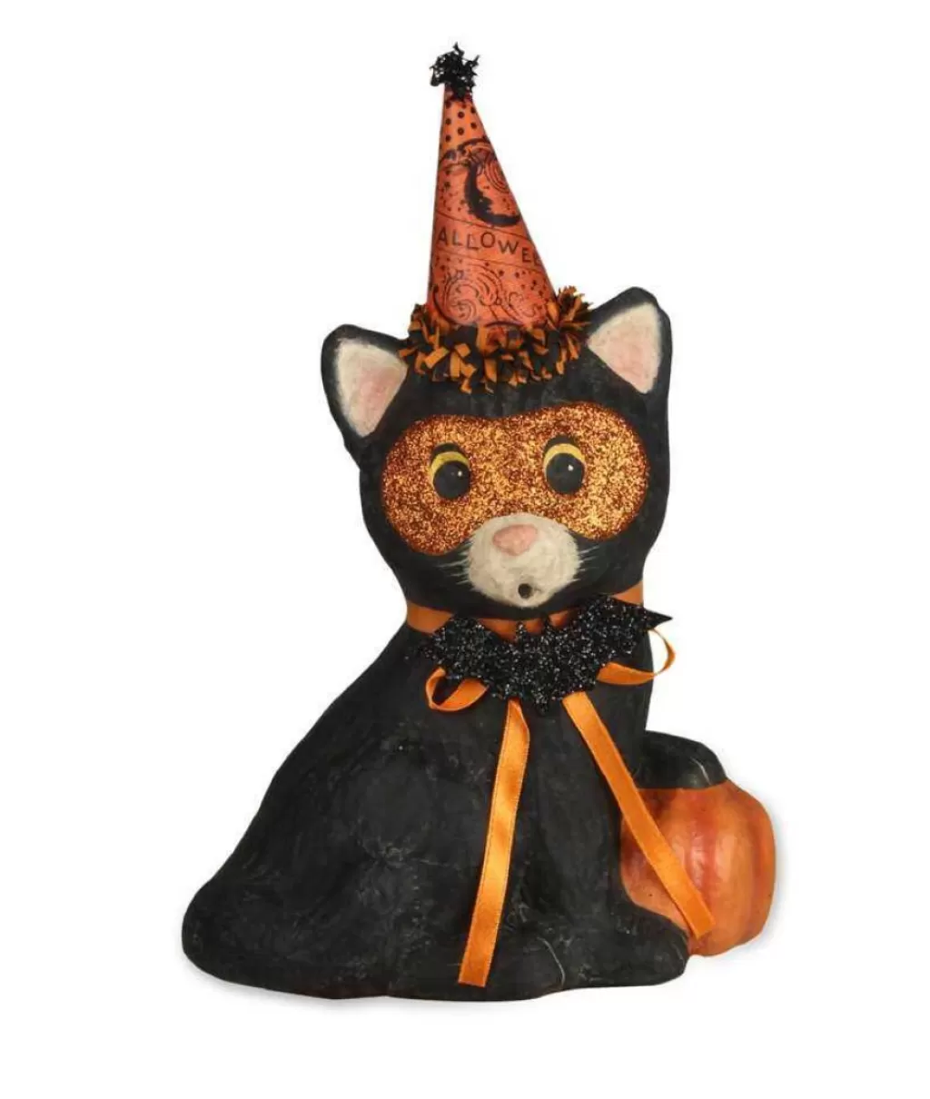 Bethany Lowe Tj7748 Party Kitty Paper Mache Best Sale