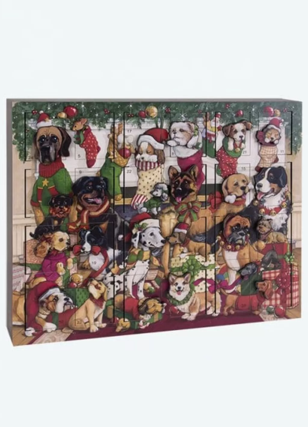 Byers Choice Byers'Choice Dogs Christmas Advent Calendar Ac22S Clearance