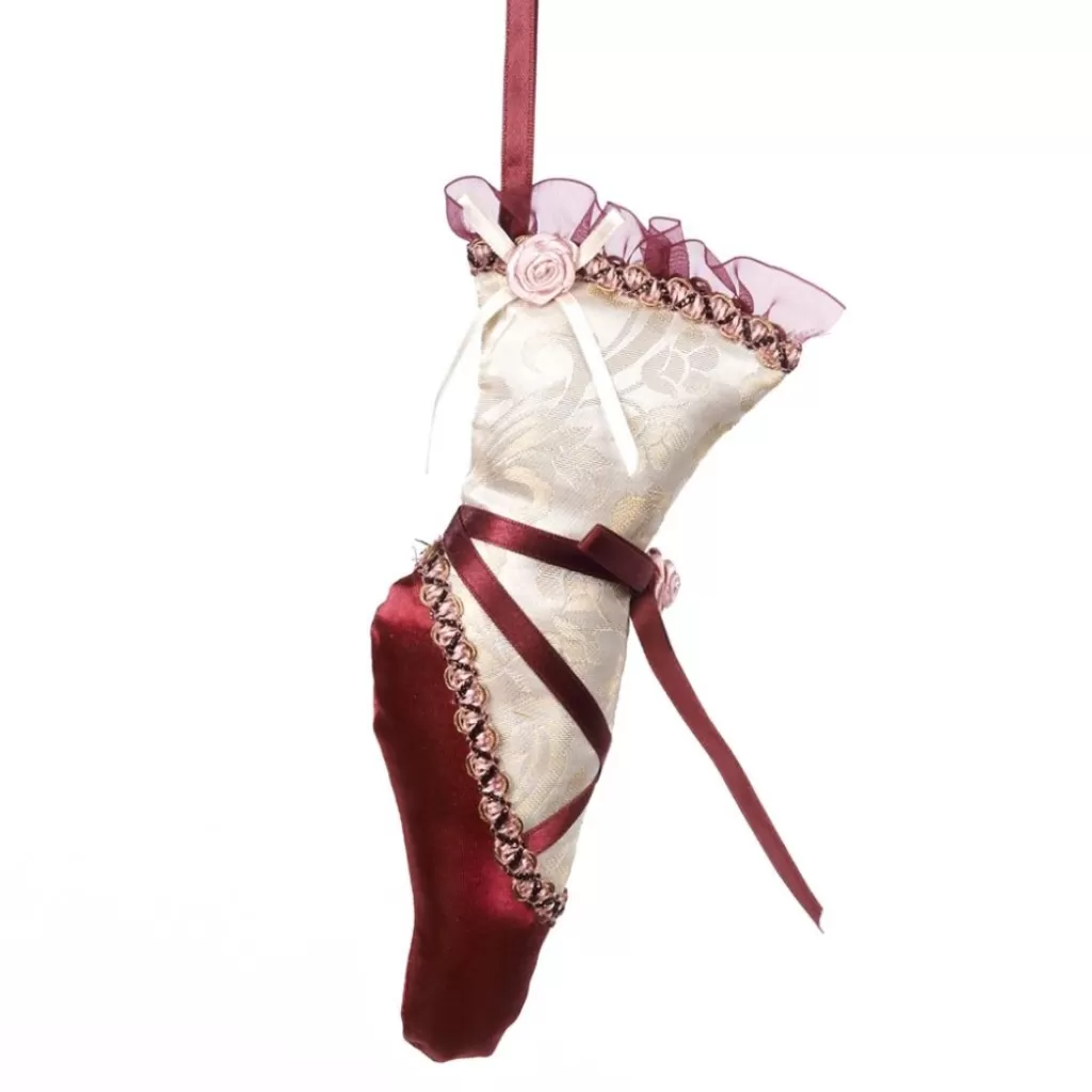 Goodwill Fabric Ballet Slipper Ornament Br 32435 Cheap