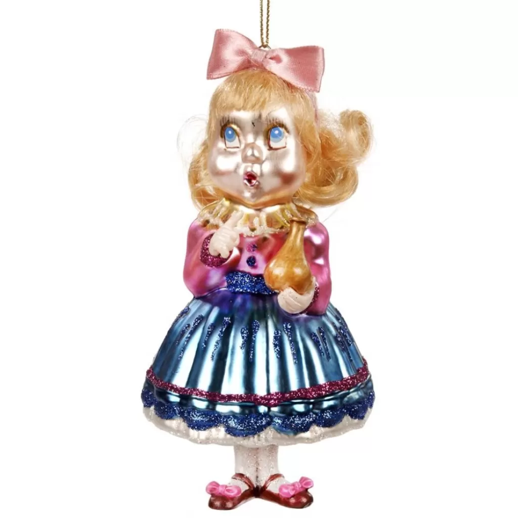 Goodwill Glass Alice In Wonderland Ornament Tr 27328 Discount