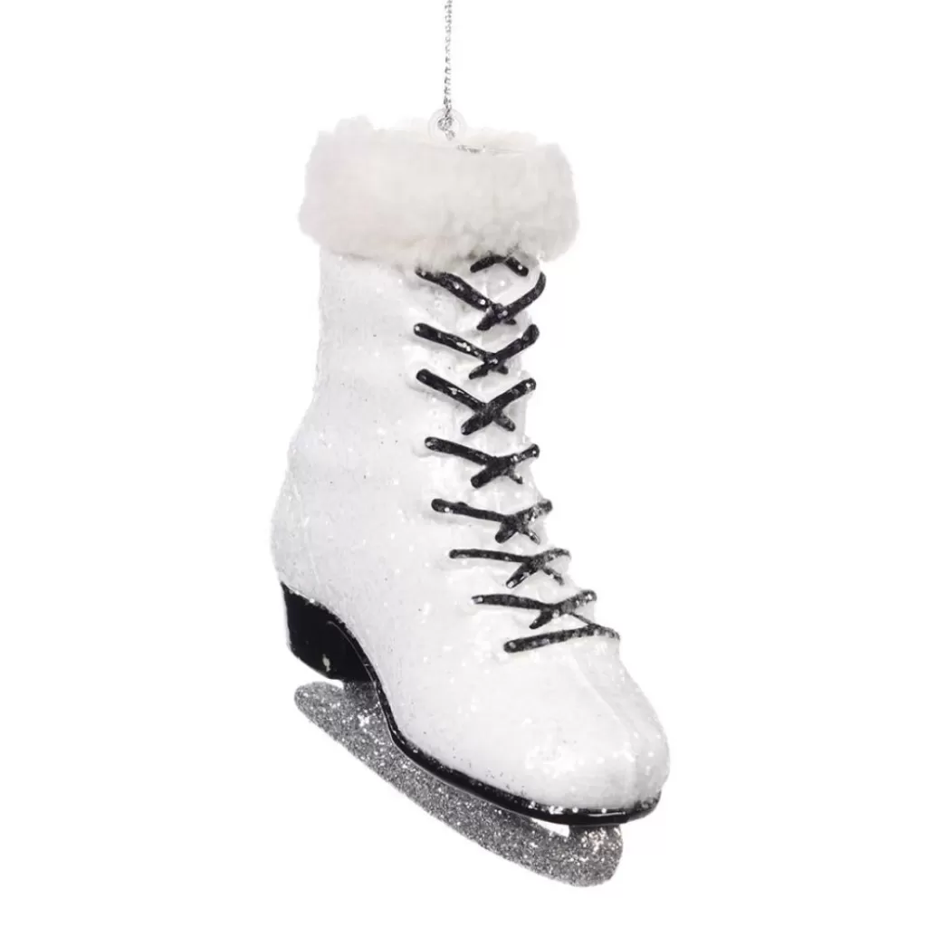 Goodwill Glitter Furry Ice Skate Ornament Pl 52063 Online