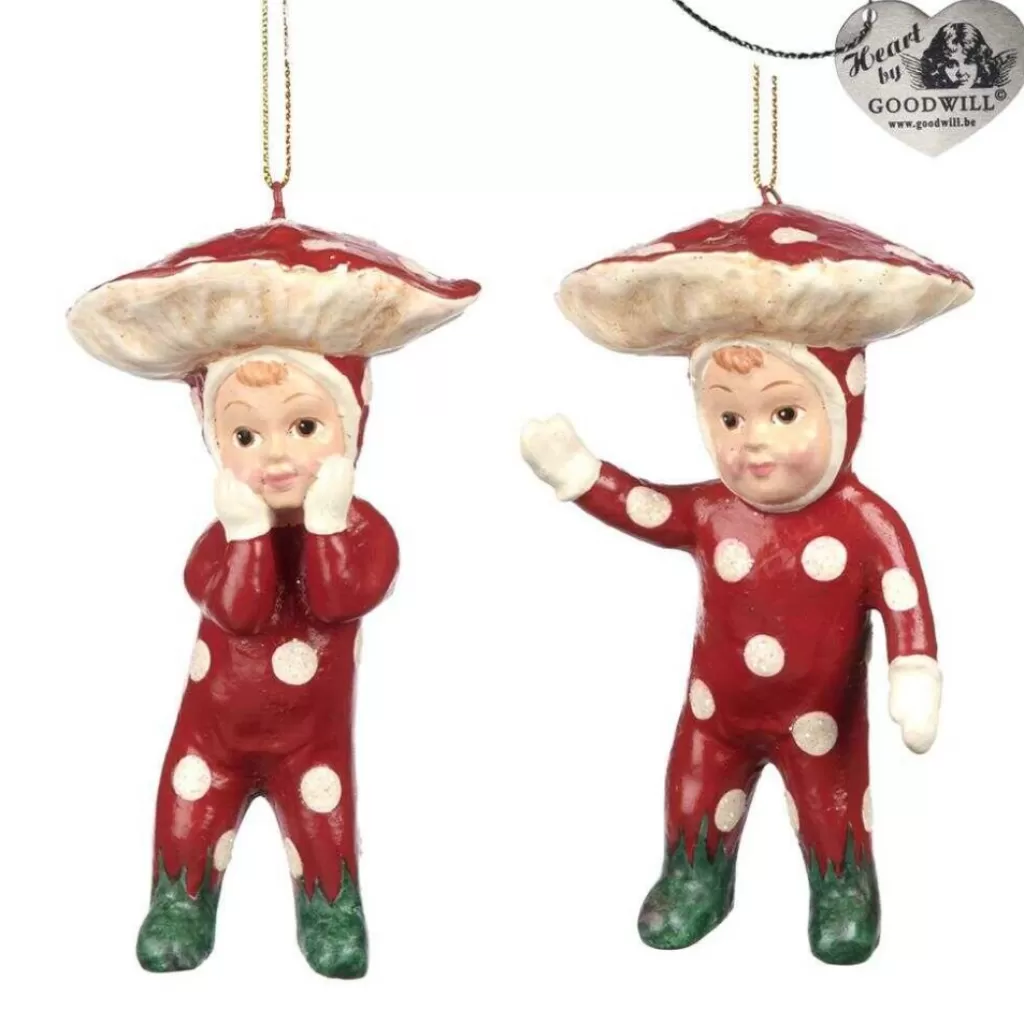 Goodwill Goodill Belgium 2020 B 93164 Woodland Mushroom Baby 2 Assorted Hot