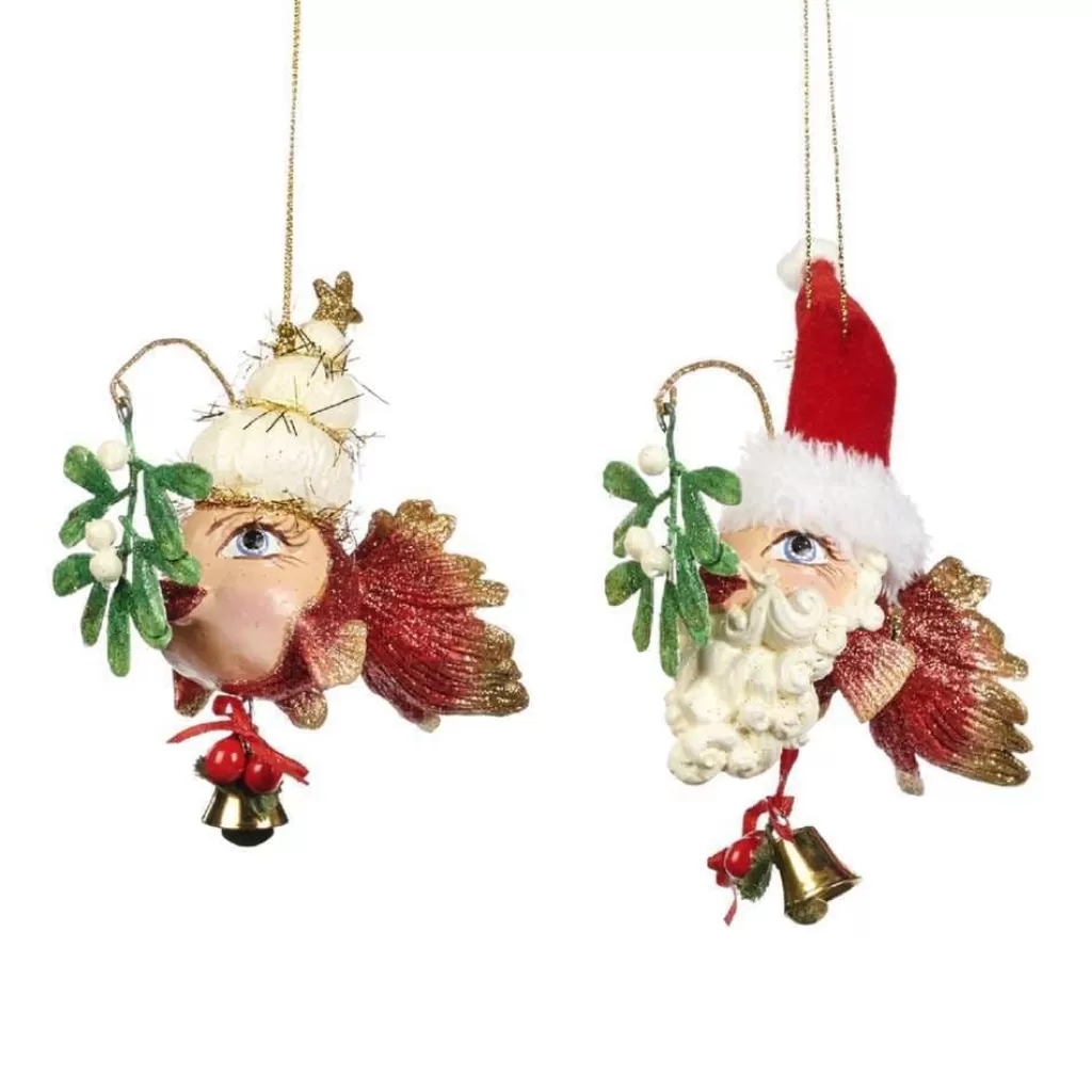 Goodwill Belgium B 92350 Santa Mistletoy Fish Couple 2 Assorted Ornaments Shop