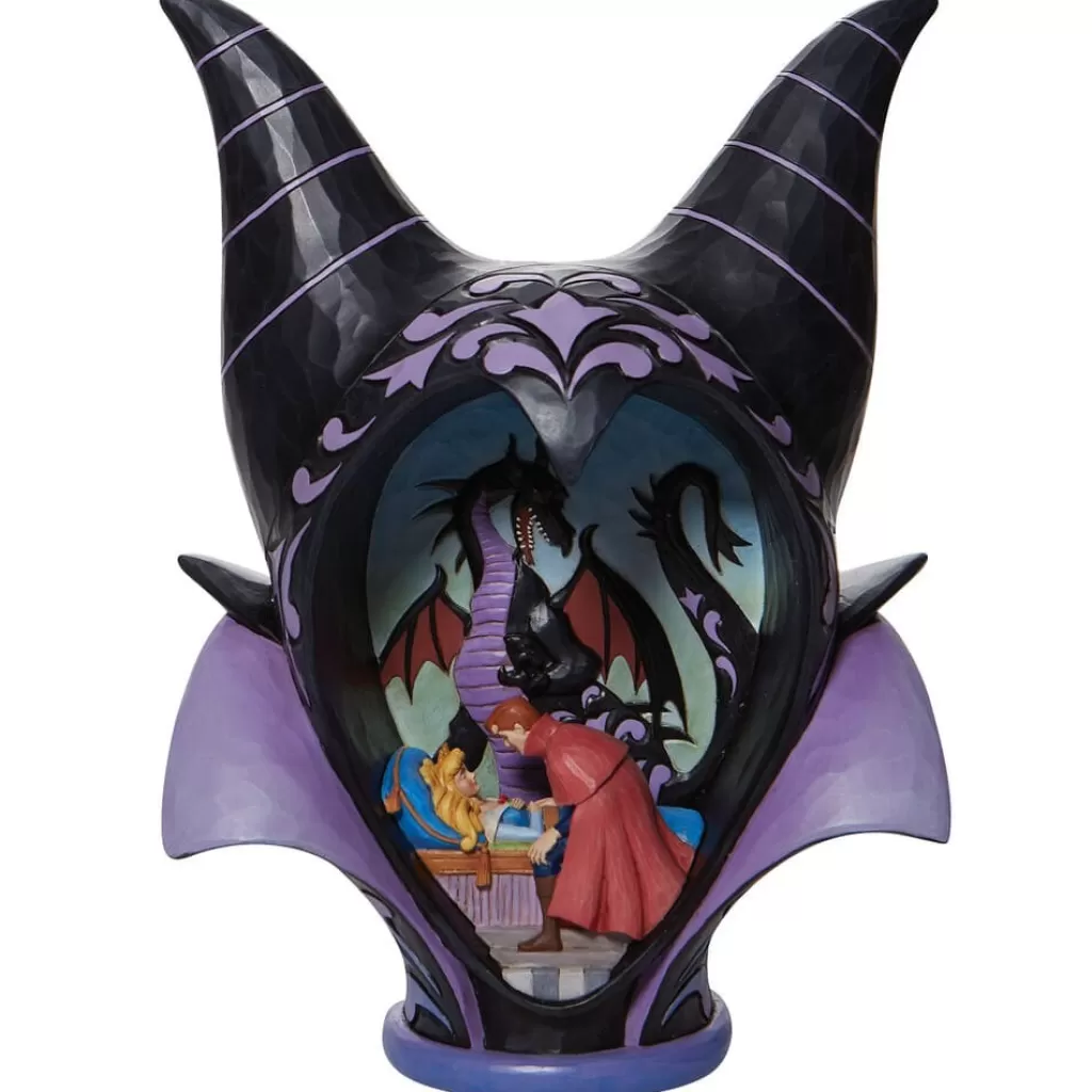 Jim Shore 6008996 True Love-S Kiss Maleficent Diorama Outlet