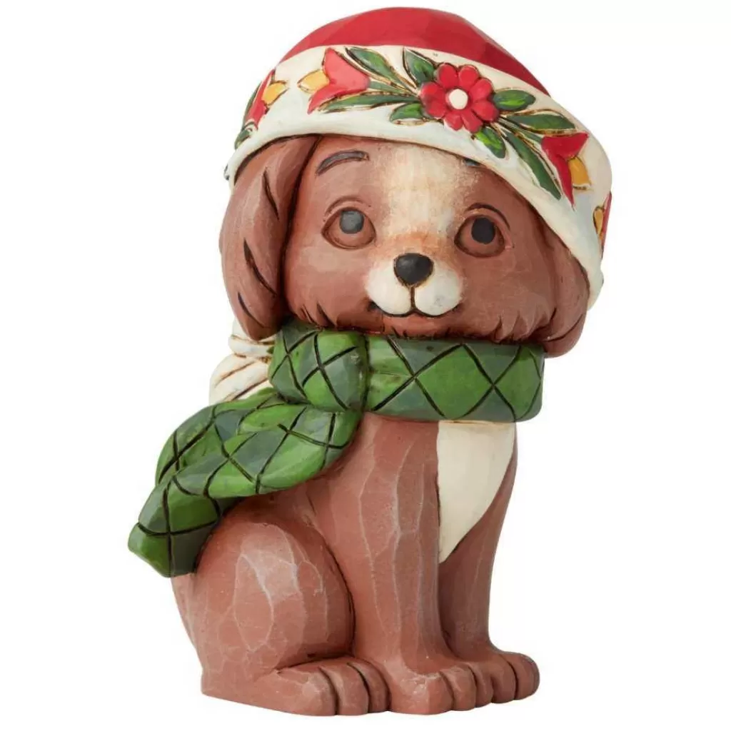 Jim Shore Christmas Puppy Miniature 6004296 Flash Sale