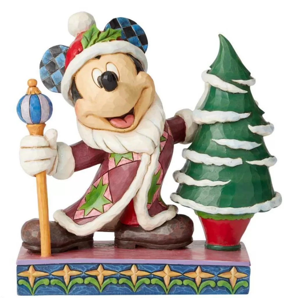 Jim Shore Father Christmas Mickey Mouse 6002831 Discount