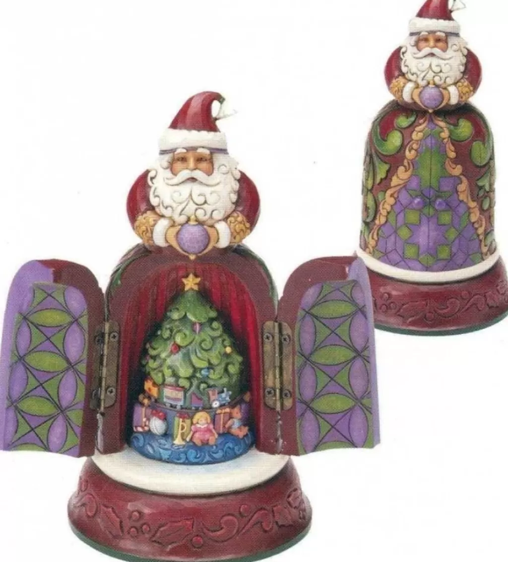 Jim Shore Santa Hidden Scene 4016075 Flash Sale