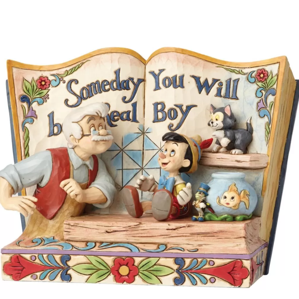 Jim Shore Someday You Will Be A Real Boy (Storybook Pinocchio) 4057957 Flash Sale