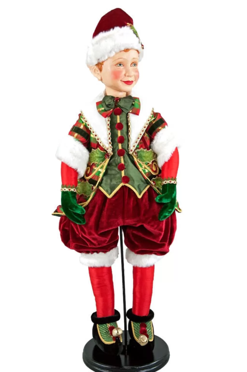 Katherine Collection Katherine's Collection 28-728467 Tartan Tradition Elf Doll Hot