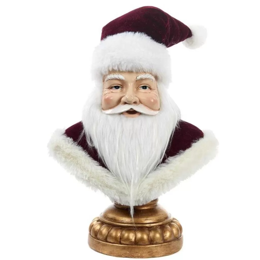 Katherine Collection Katherine's Collection Xmas Wishes Santa Bust Kc 23-923575 Store