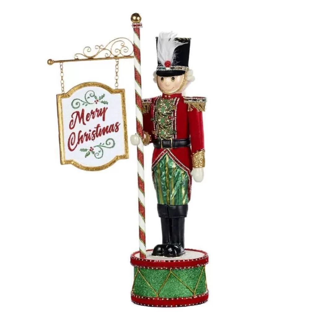 Katherine Collection Kc 28-028760 Katherine's Collection Toyland Nutcracker Sign Sale