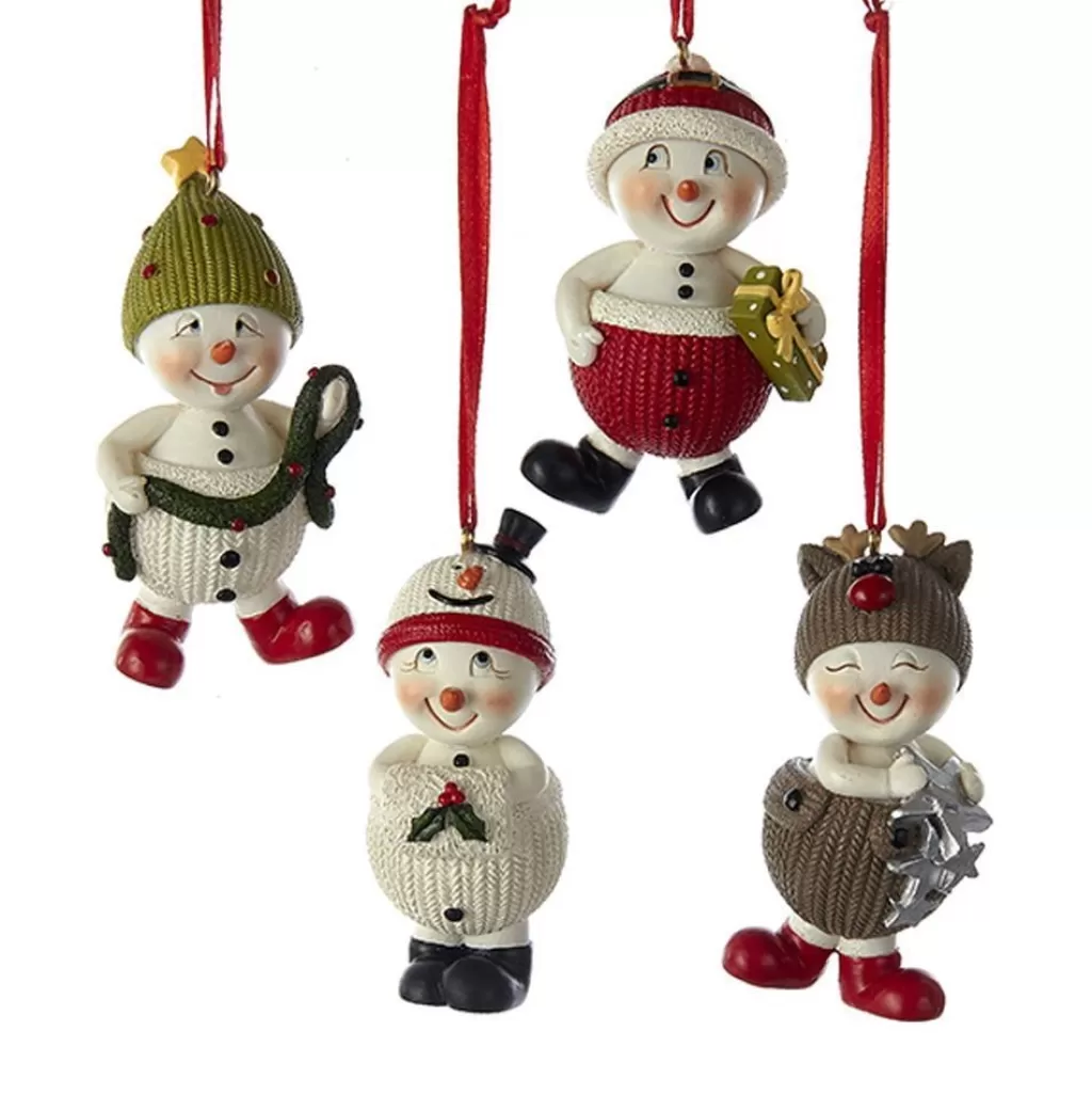 Kurt Adler Nyc C4747 Snowman Ornament Store