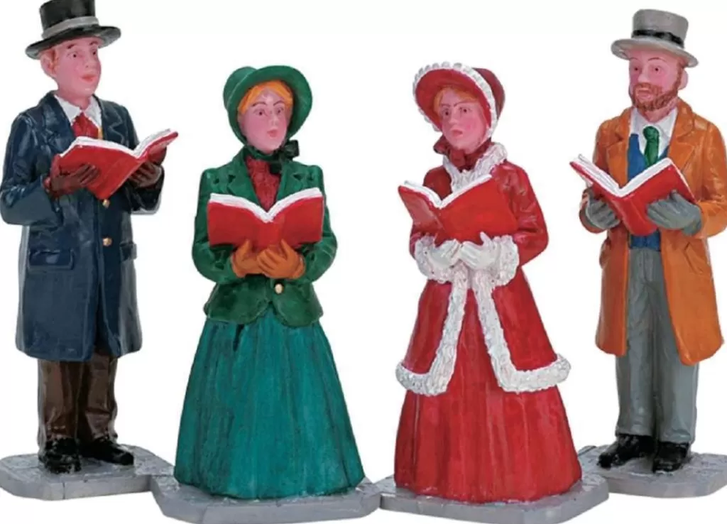 Lemax Christmas Harmony Set Of 4 72403 Figurines Flash Sale