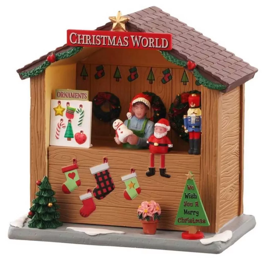 Lemax Christmas World Booth 04734 - Christmas Village Online