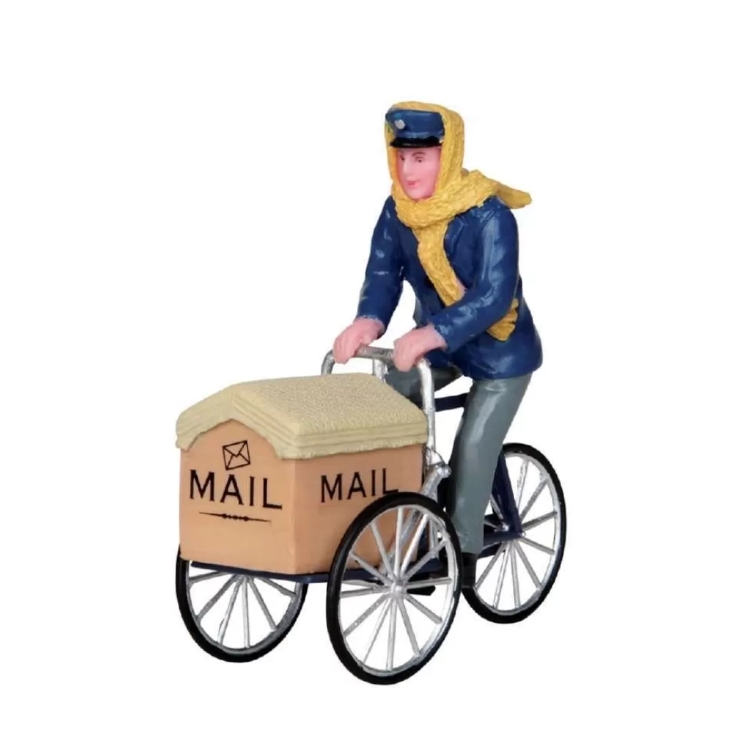 Lemax Mail Delivery Cycle 22054 Figurines Store