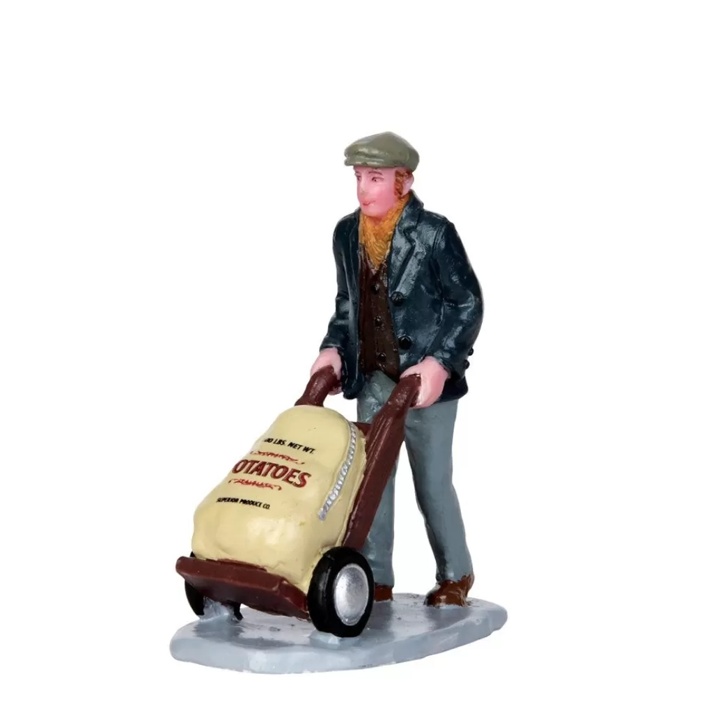 Lemax Market Worker 32118 Figurines Store