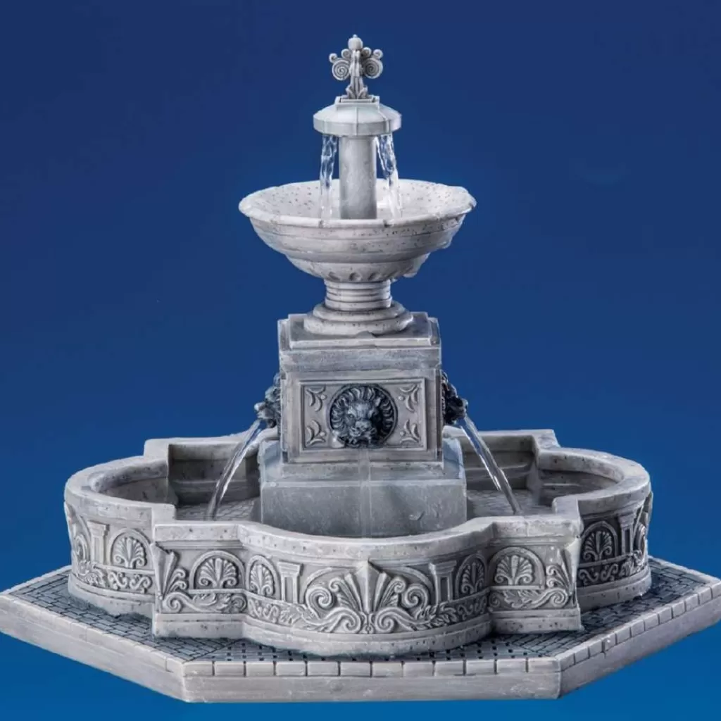 Lemax Modular Plaza-Fountain, With 4.5V Adaptor 64061 General Outlet