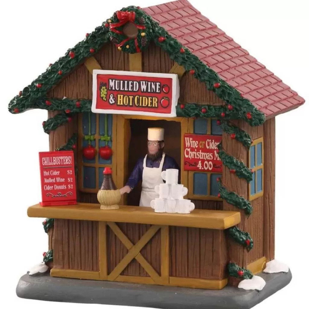 Lemax Mulled Wine And Ciders 04741 - Christmas Village Cheap