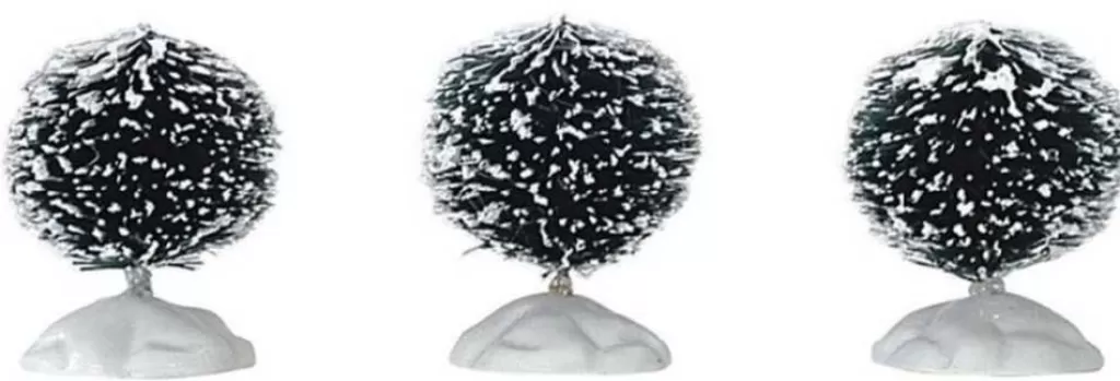 Lemax Round Bristle Tree Mini 14006 - Christmas Village Best Sale