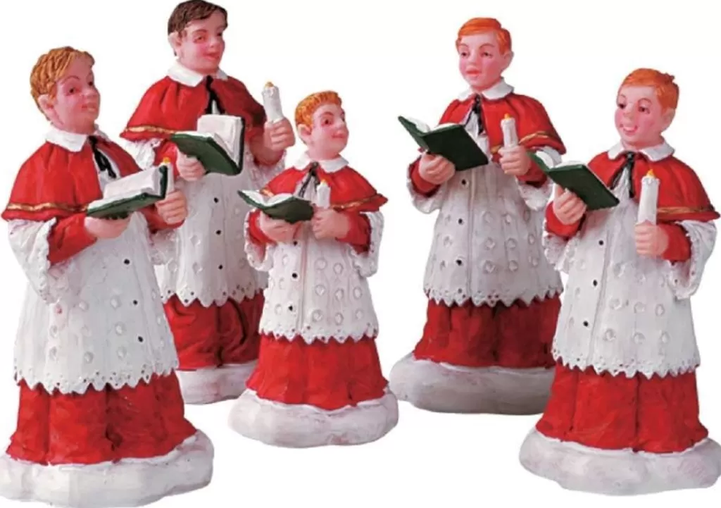 Lemax The Choir Set Of 5 52038 Figurines Discount