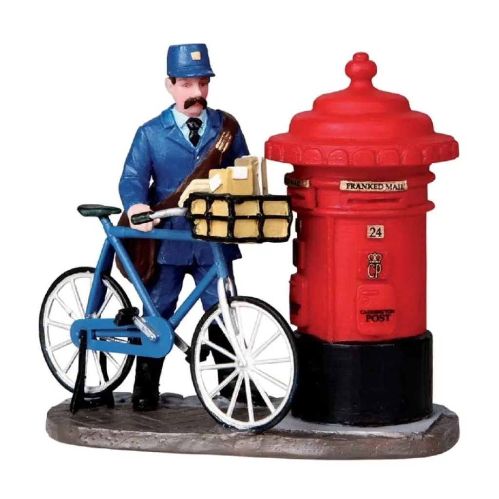 Lemax The Postman 02753 Figurines Flash Sale