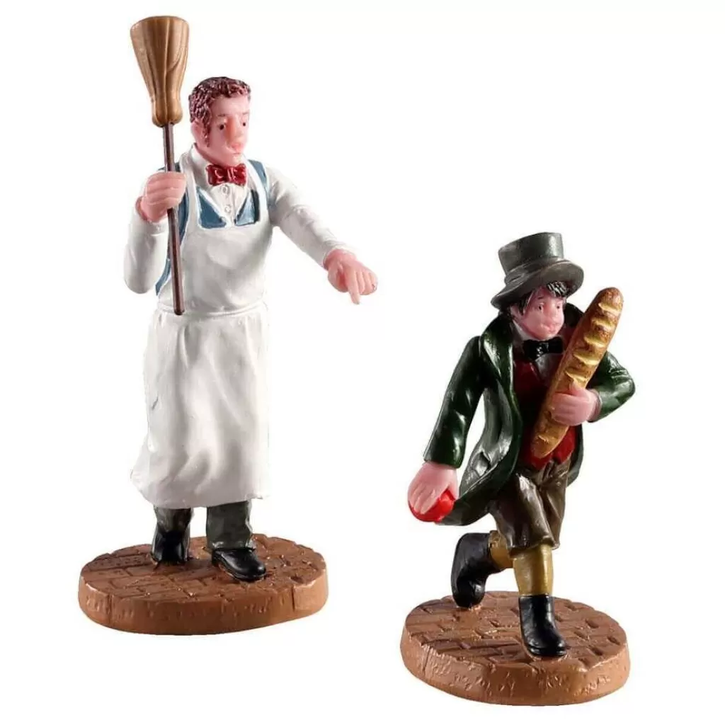 Lemax Village 2021 Artful Dodger, Set Of 2 02947 Fashion