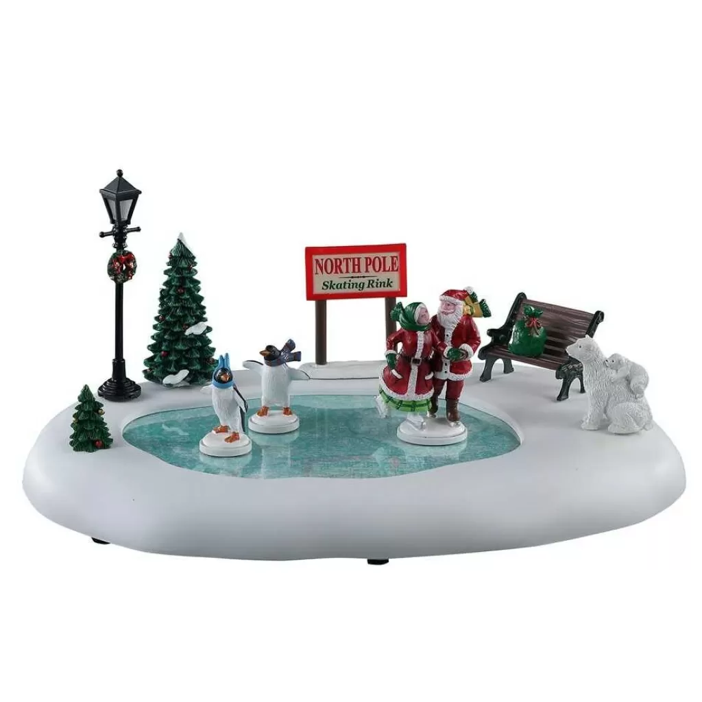 Lemax Village 2021 North Pole Skating Rink 14837 Store