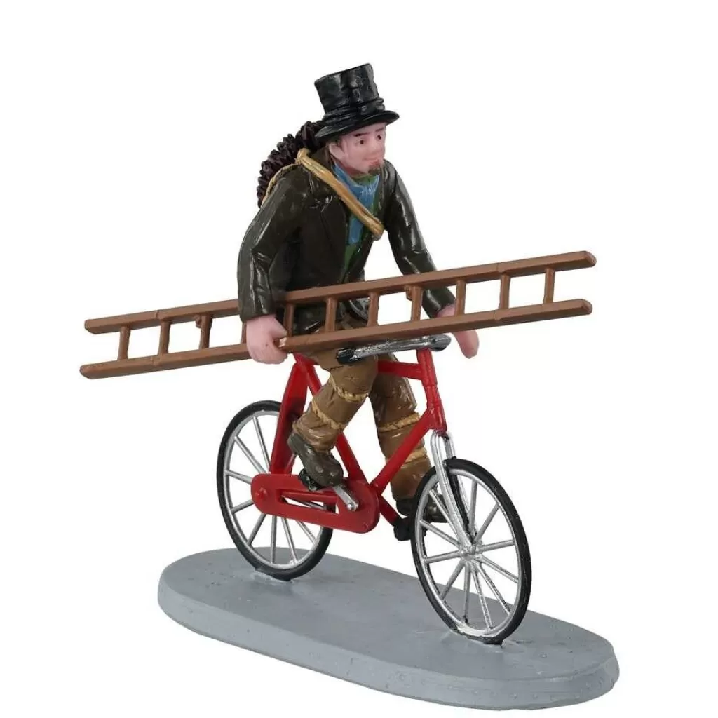 Lemax Village 2021 Travelling Chimney Sweep 12035 New