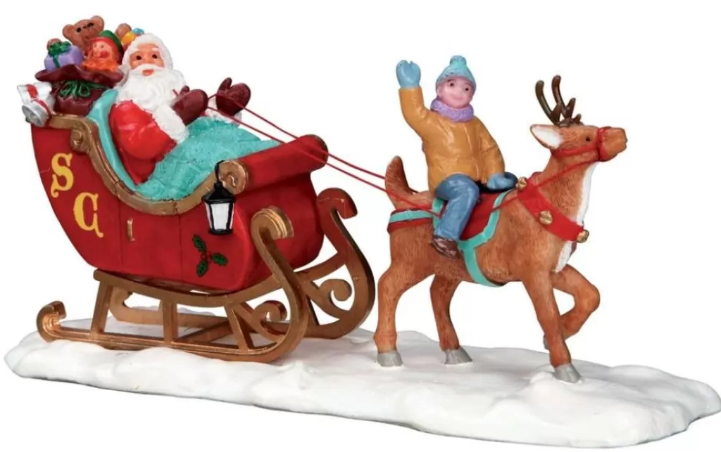 Lemax Village 53210 Santa's Sleigh 53210 Hot