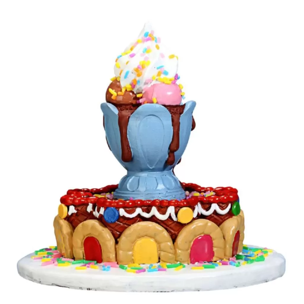 Lemax Village 73292 Sundae Fountain 73292 Sale