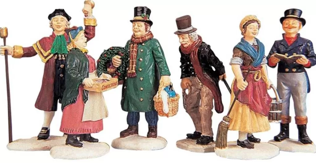 Lemax Village People Figurinesset/6 92356 - Caddington Village Outlet