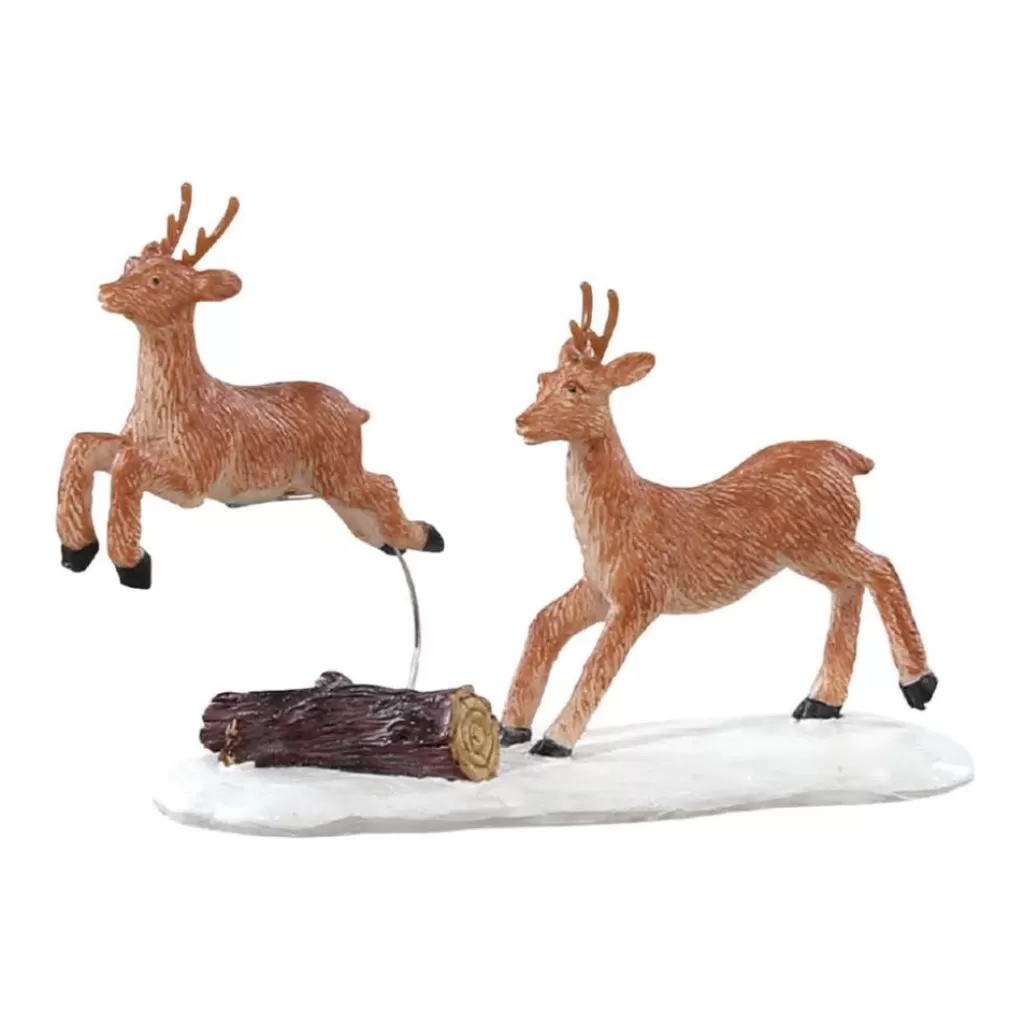 Lemax Villages Prancing Reindeer 82586 Cheap