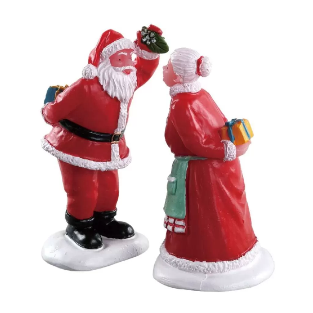 Lemax Villages Under The Mistletoe, Set Of 2 72550 Online