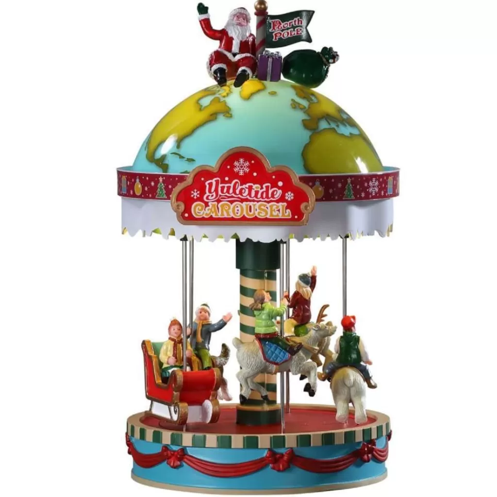 Lemax Yuletide Carousel, B/O (4.5V) 94525 Santa's Wonderland Online