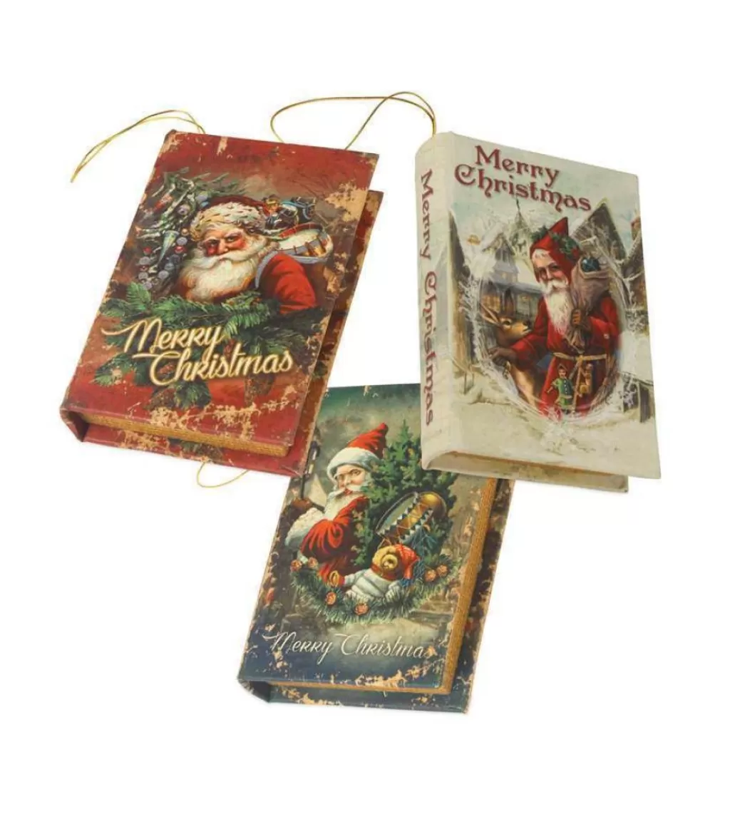 Bethany Lowe Lo6510 Traditional Christmas Book Ornament Shop