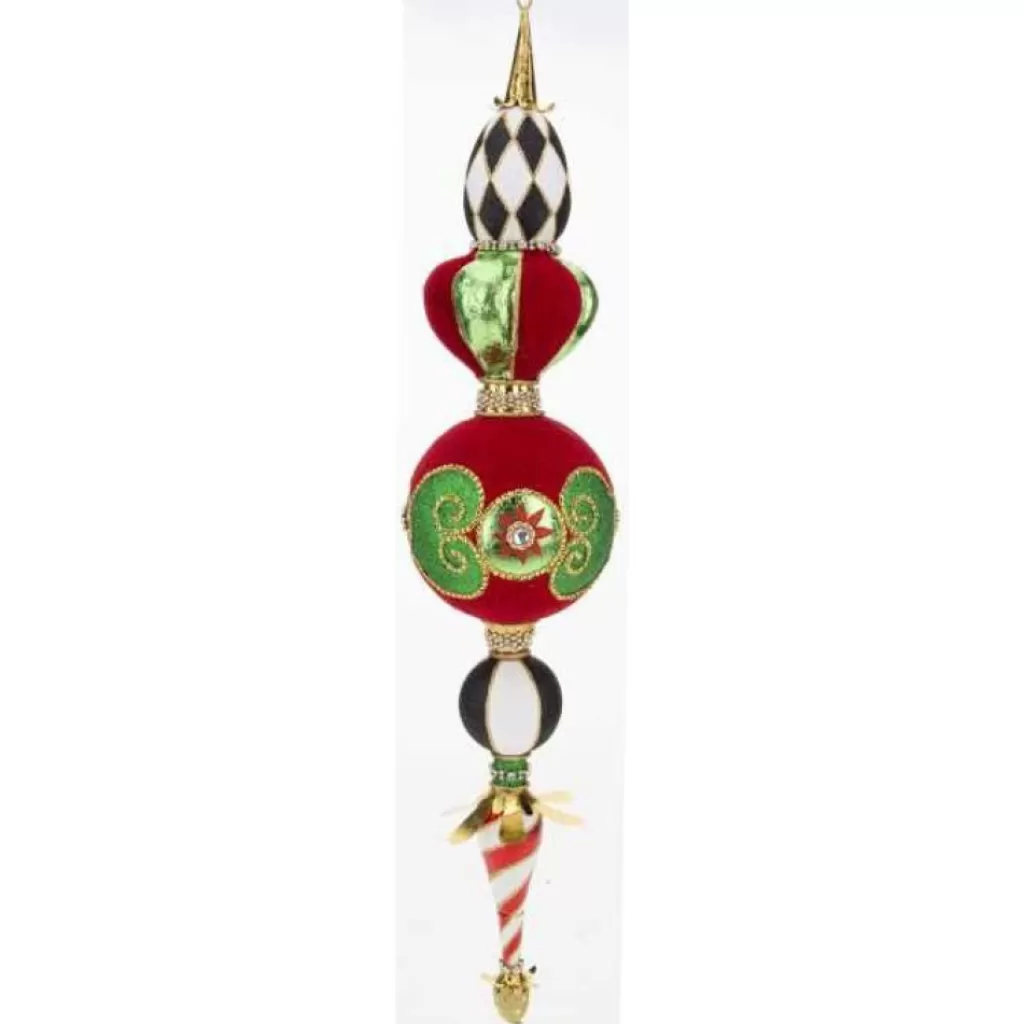 Mark Roberts Grand Trad. Finial Ornament 25-90138 Flash Sale