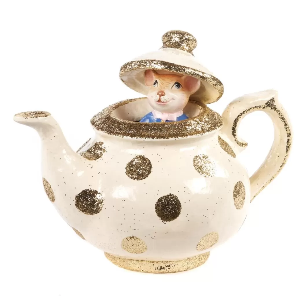 Goodwill Mouse In Teapot Decor B 96403 Flash Sale