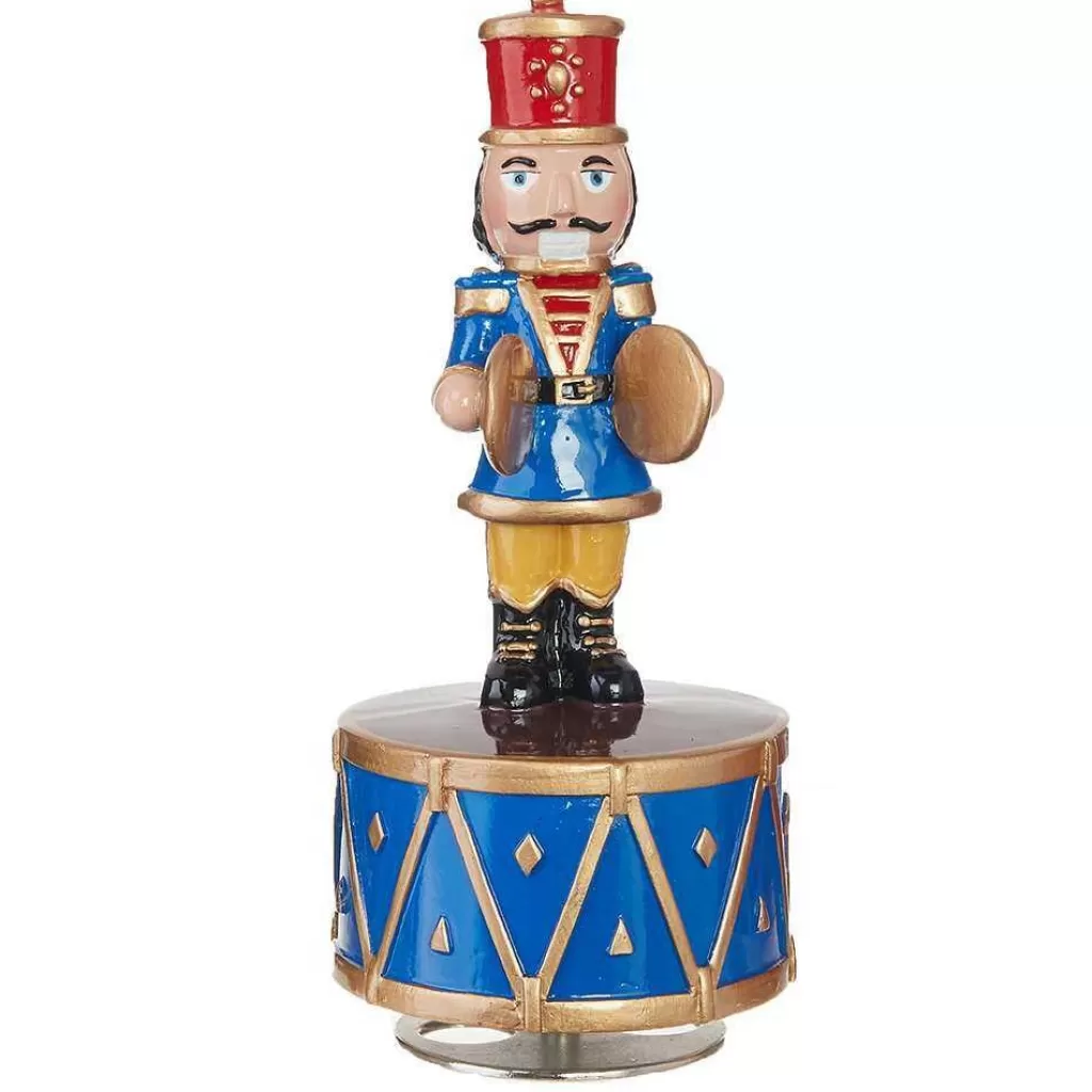 Raz Imports Animated Musical Nutcracker Blu 4071354 Sale