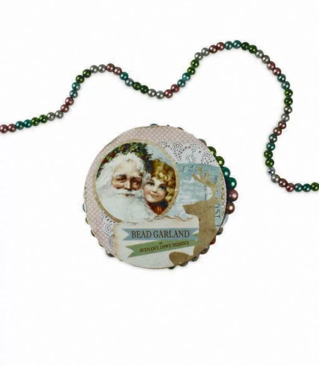 Bethany Lowe Sn7533 Mini Flea Market Bead Garland Cheap