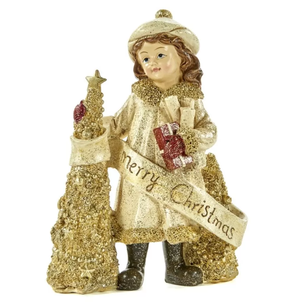 Goodwill Snowgirl With Tree Mc 31162 Clearance