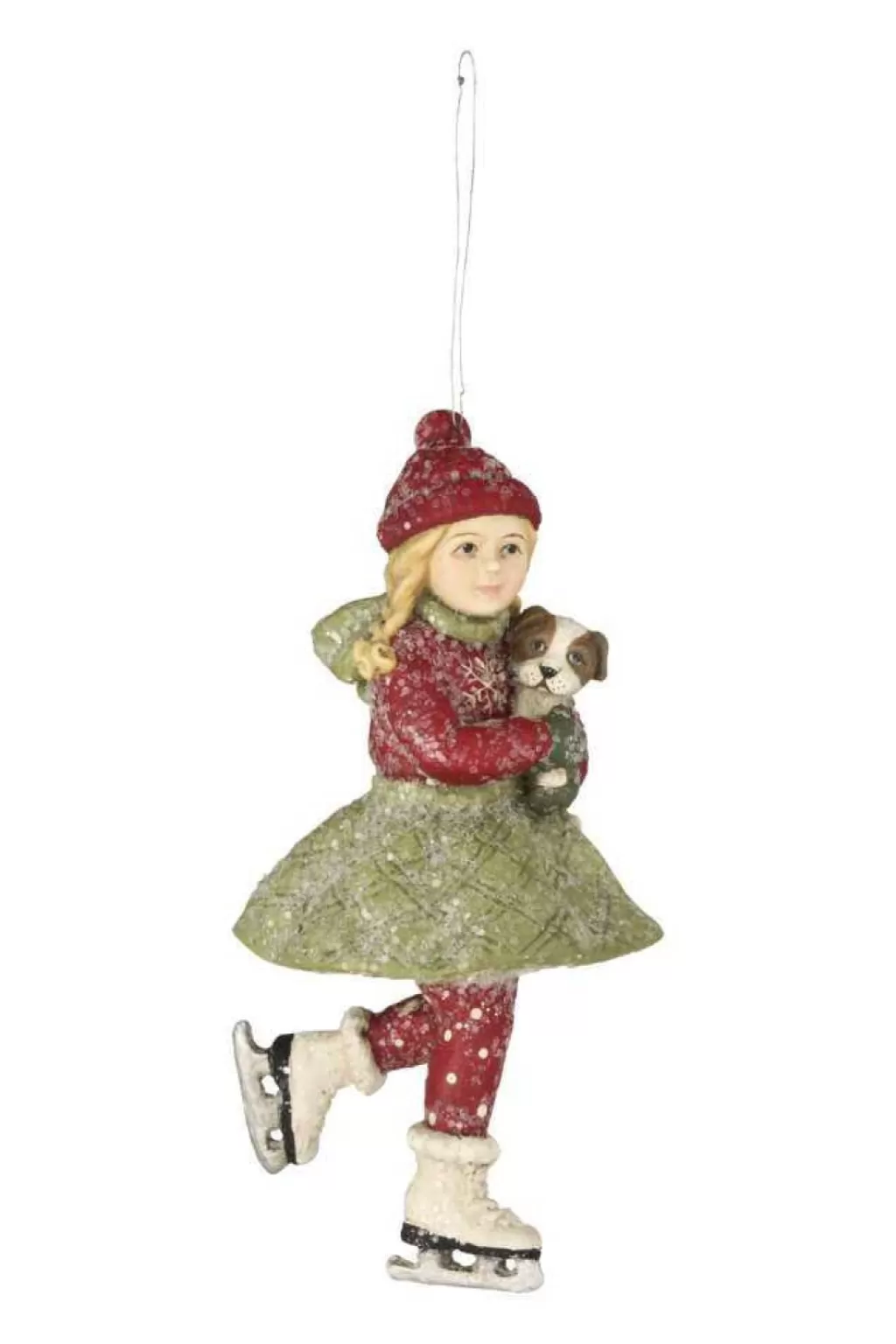 Bethany Lowe Td8543 Skating Clare Ornament Outlet