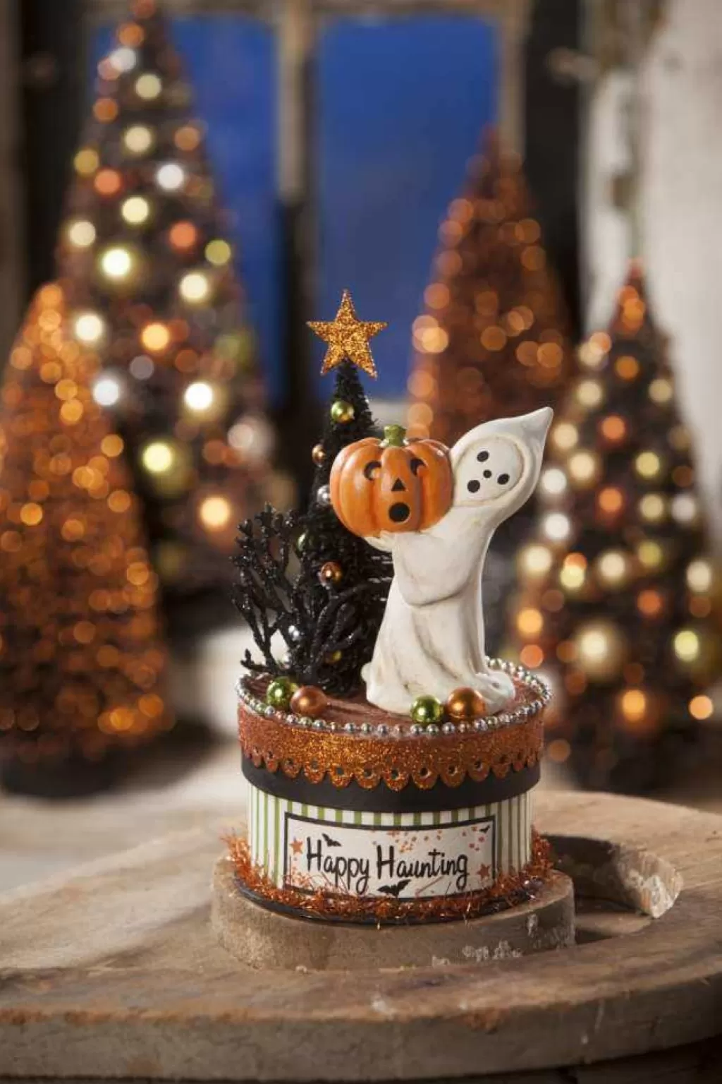 Bethany Lowe Tl7812 Happy Haunting Ghost On Box Hot